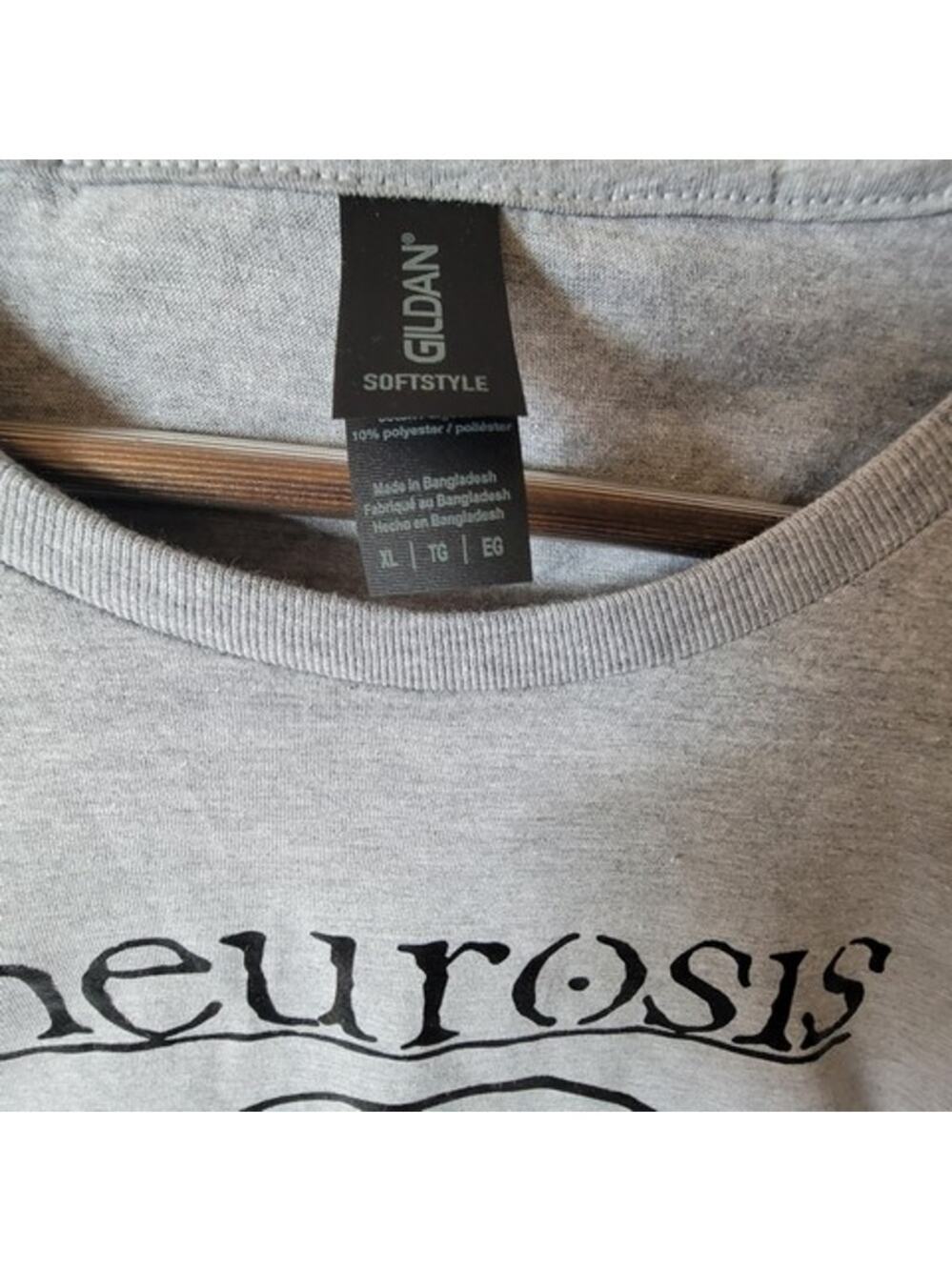 Neurosis band t shirt  xl sport gray
